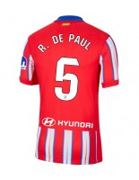 Atletico Madrid Rodrigo De Paul #5 Domácí Dres 2024-25 Krátký Rukáv